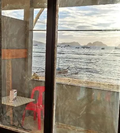Alfa Beach Front Lodge El Nido Exterior photo