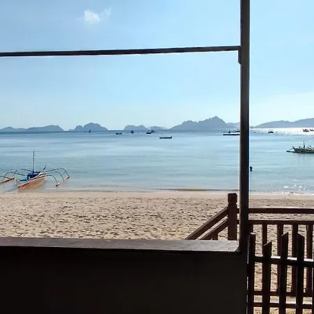 Alfa Beach Front Lodge El Nido Exterior photo