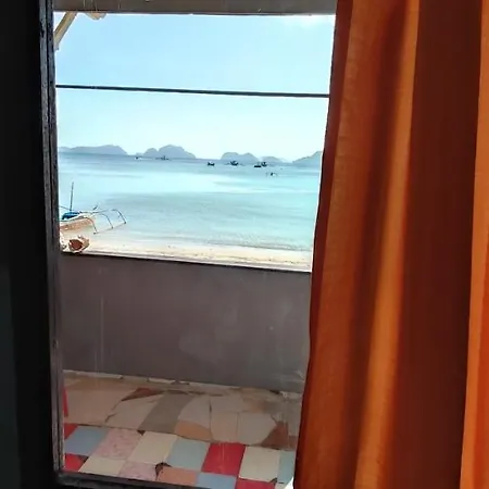 Alfa Beach Front Lodge El Nido Exterior photo